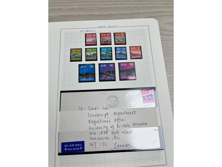 holding on album pages, better including QV used stamp to 96c, KGV Silver Jubilee, KGVI Silver Wedding, etc. Large quantity. 